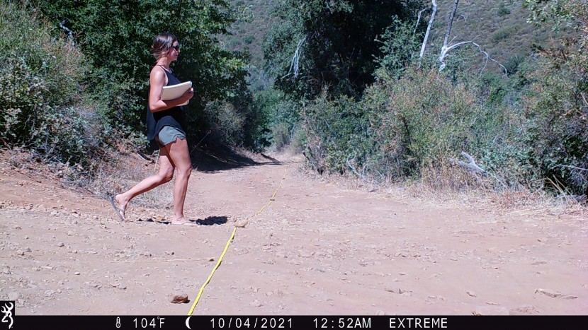 we conducted a detection test to measure the detection range of each...