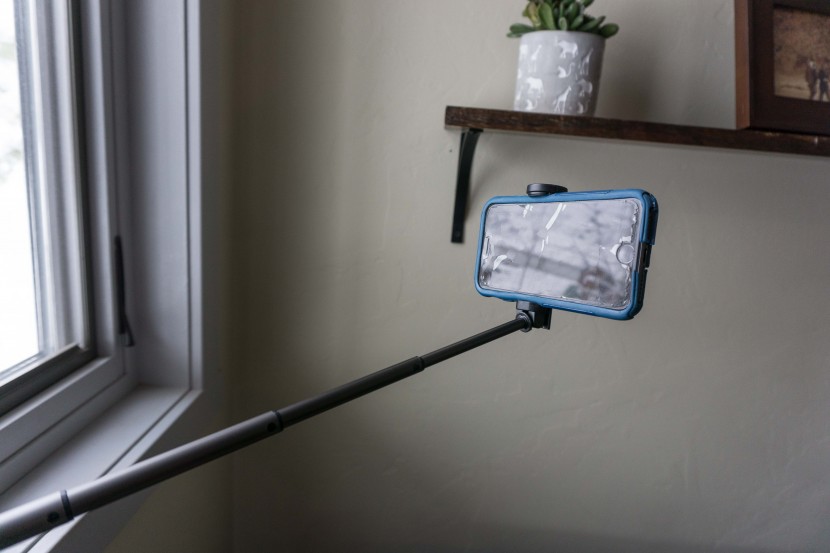 we tested each selfie stick in an outdoors and indoors setting for a...