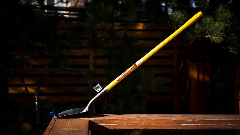 the more aggressive angle of the nupla makes shoveling from a...