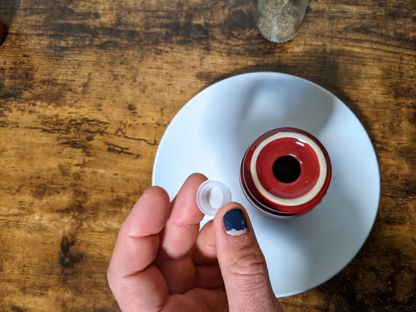 salt and pepper shakers - the small fill hole on the le creuset makes it hard to get pepper...