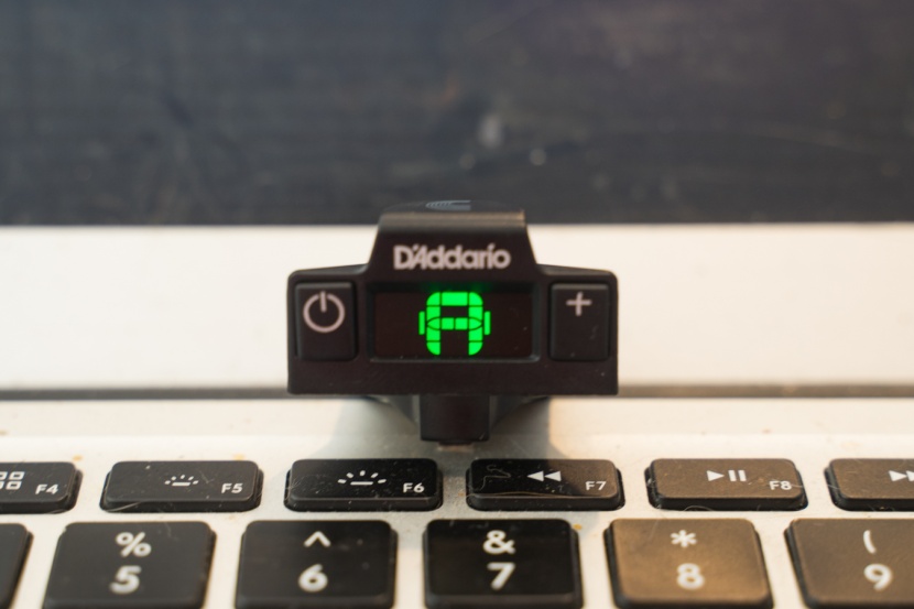 guitar tuner - this tuner (and all the others in our test) correctly identified a...