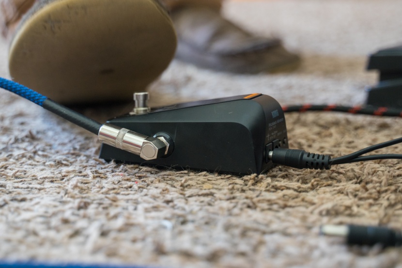 a pedal tuner provides a discreet way to tune up by killing your...