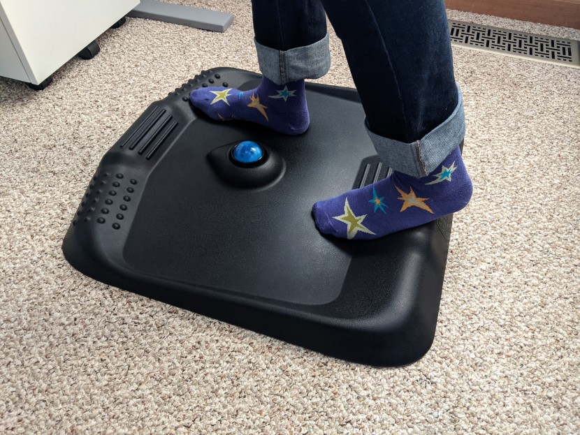 standing desk mat - the sky mat genius features include a tracking massage ball that our...