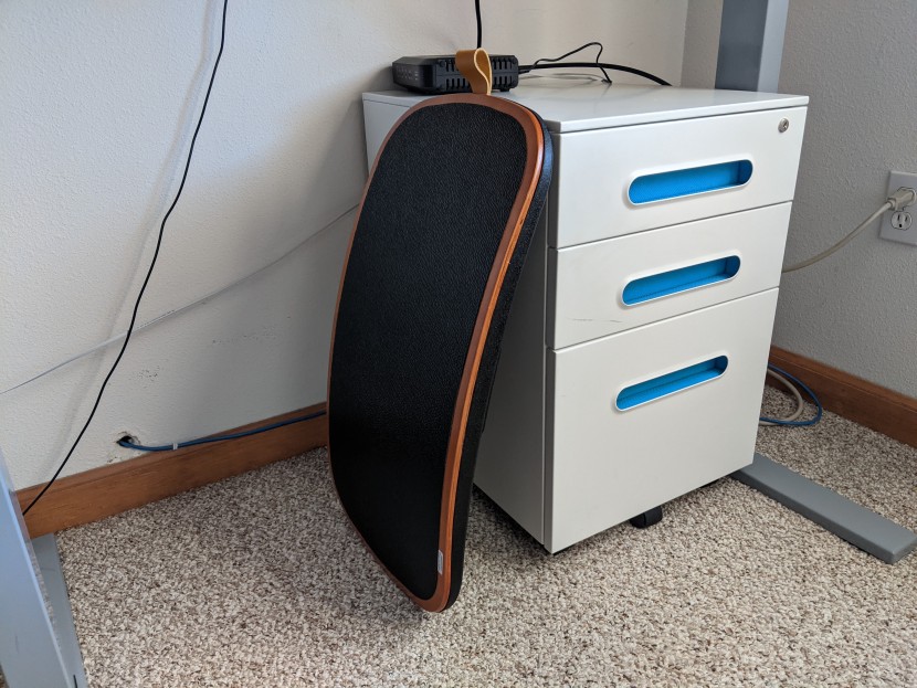 standing desk mat - the fezibo mat was the easiest mat to store under a desk.