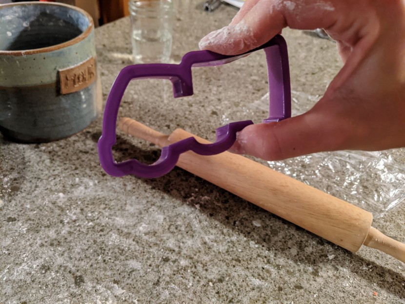 strength testing the plastic wilton cutters. it might be hard to...