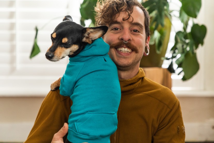 dog hoodie - the zack &amp;amp; zoey comes complete with a back pocket and a small...