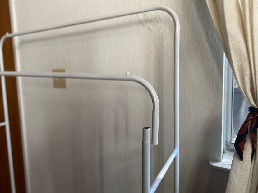 clothes rack - we found that the less durable products were made of plastic and/or...