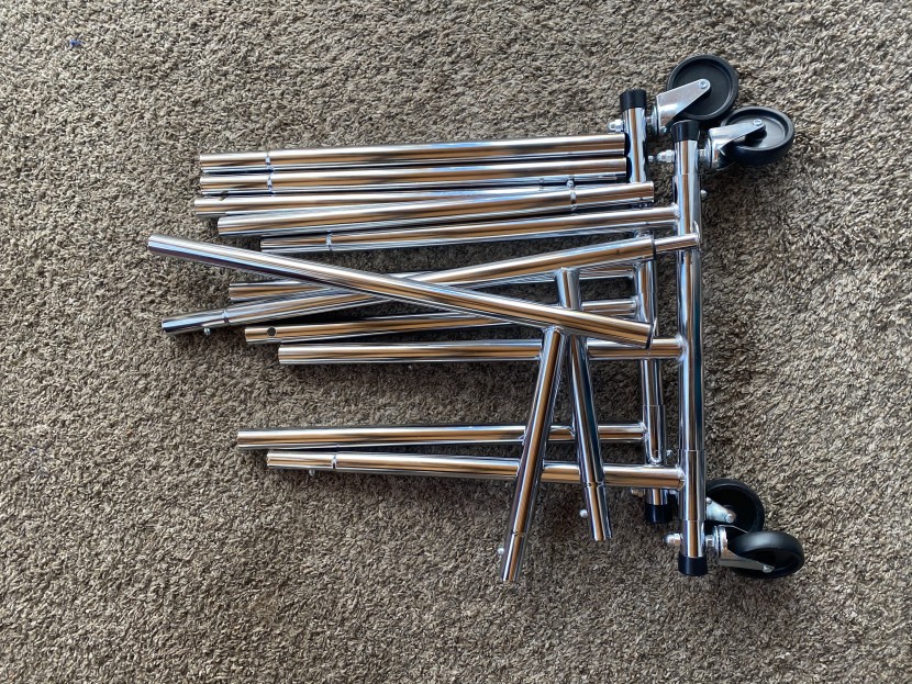 clothes rack - easy to disassemble and easy to pack, the simple houseware heavy...
