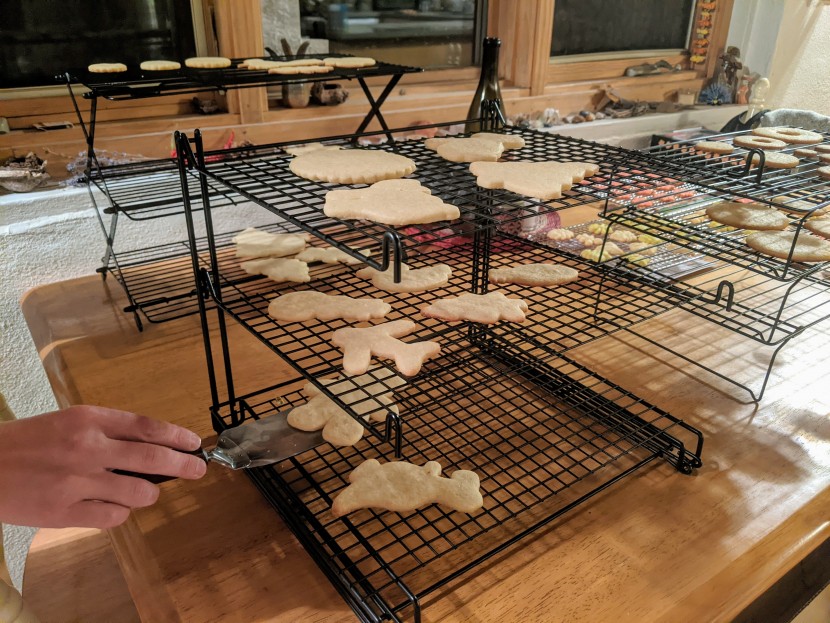 cooling rack - lots of cooling racks means that you need to bake lots of cookies!