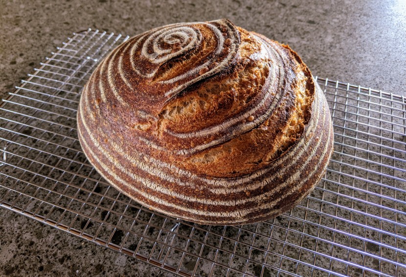 cooling rack - if a single rack has plenty of space for a large loaf of bread, just...