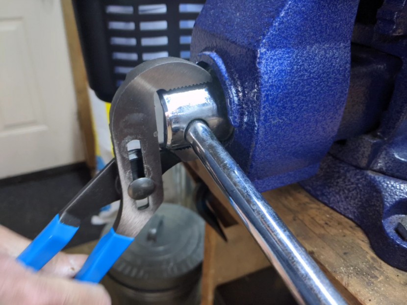 the channellock set provides pliers for larger jobs.