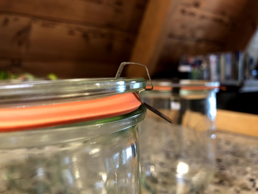 mason jars - the three-piece sealing mechanism found on weck jars is a bit...