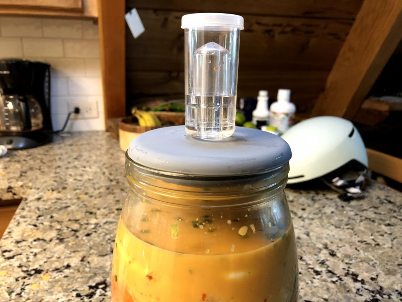 mason jars - the ceramic weights and air-lock lid of the kilner made it our...