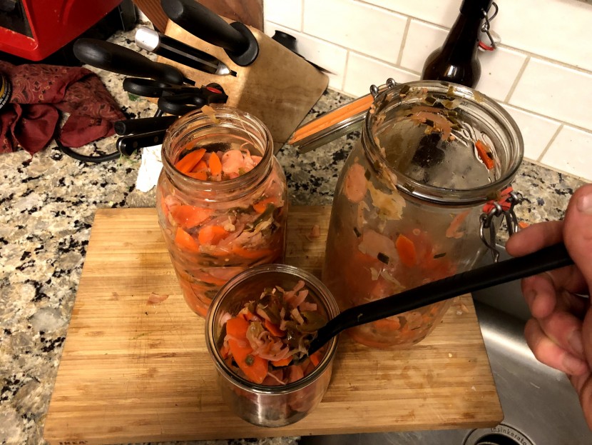 mason jars - our testers had a preference for wide-mouthed jars like the weck...