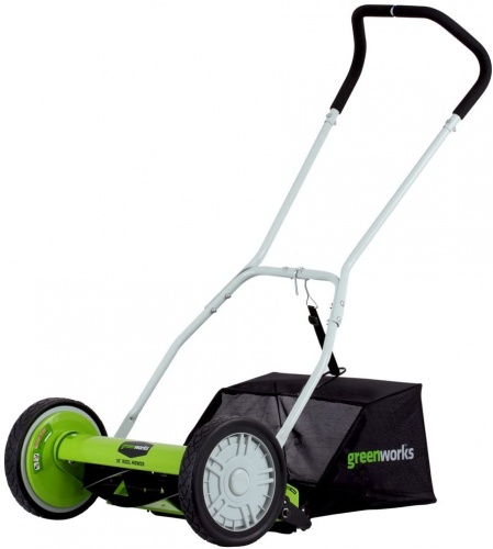 greenworks 25052 cordless lawn mower review