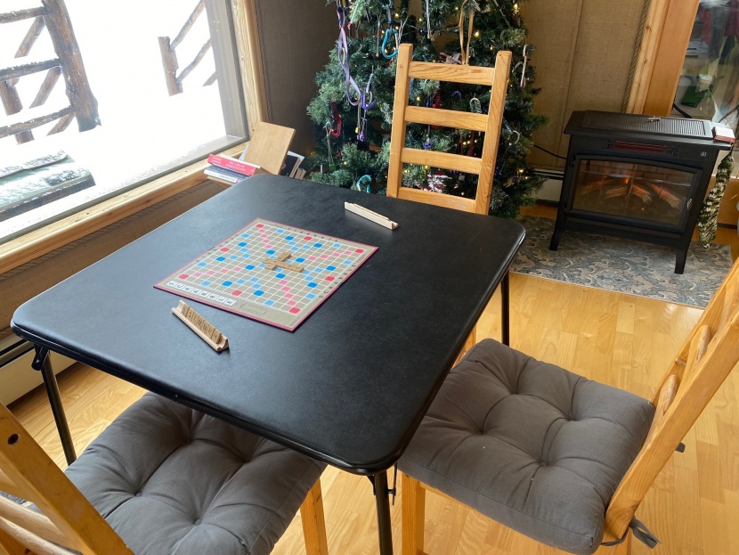 folding table - planning a game night with a couple of friends? the flash furniture...