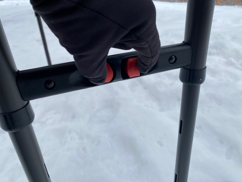 folding table - the lifetime 4-foot adjustable table uses a smooth and easy to use...