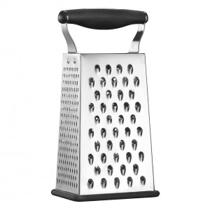 Rotary Cheese Grater with Upgraded, Reinforced Suction - Round Cheese  Shredder Grater with 3 Replaceable Stainless Steel Drum Blades - Easy To  Use 