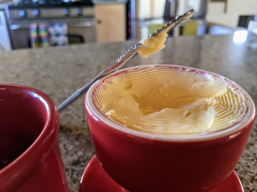 butter dish - perfectly spreadable, the butter bell crock is the ideal companion...