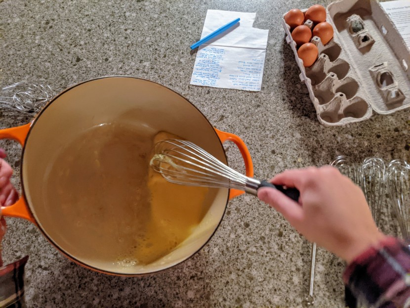 whisk - a quality balloon shape is almost guaranteed to handle the majority...