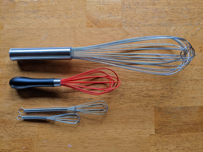 whisk - this category of utensils is full of various sizes and shapes, even...
