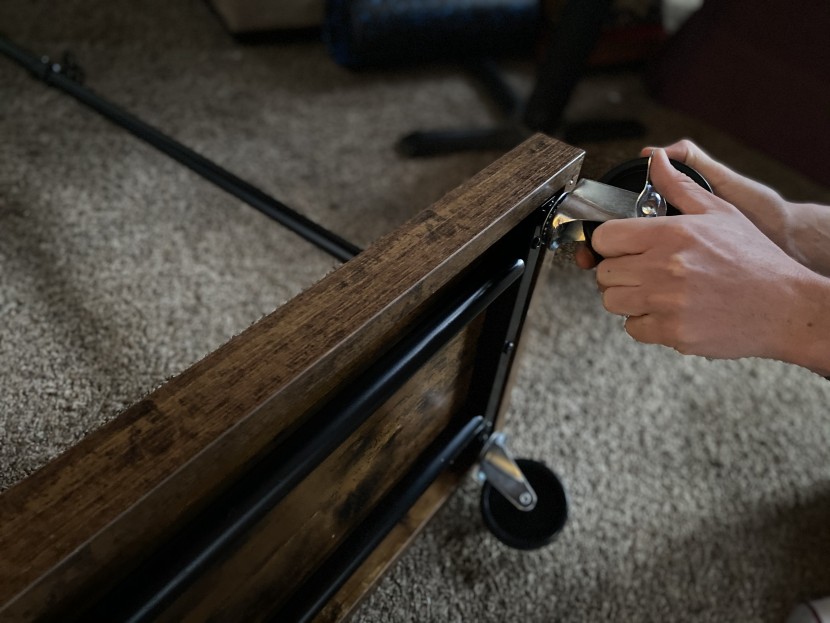 several of the products have wheels, others do not. we considered...