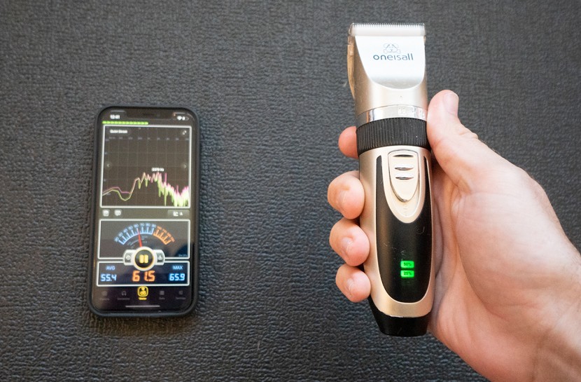 dog clippers - some dogs will react negatively to the sound of a loud clipper, so...