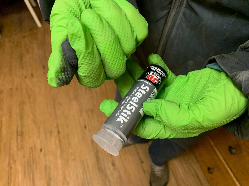 we cleaned our house, worked on our cars, and did our best to put...