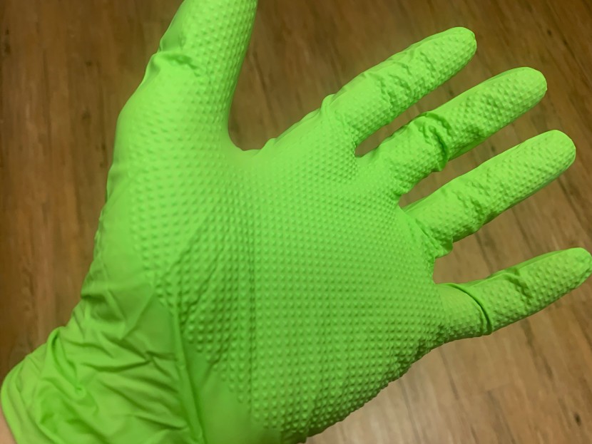 disposable gloves - the unique texture of the gloveworks heavy-duty made them great for...