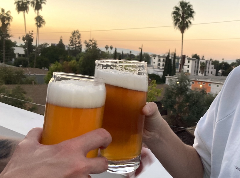 beer glasses - the can-shaped option from libbey (left) brings some playfulness to...