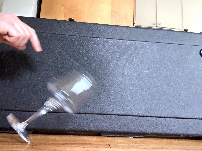 topple-testing the rastal teku.