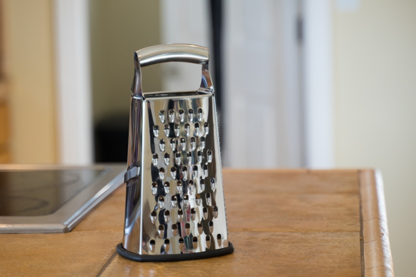grater - we wish this model had a rubberized handle and that the rubber base...