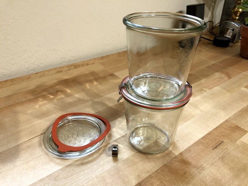 canning jars - the totally straight but gently angled sidewalls and ultra wide...