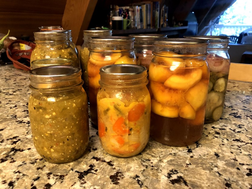 canning jars - larger jars with wider openings offer more utility to the canner...