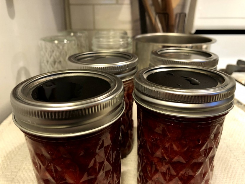 canning jars - the quilted glass and vertical sidewalls of these jars make them a...