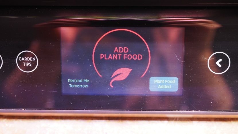 indoor garden - this bounty basic's lcd interface makes monitoring the garden a...