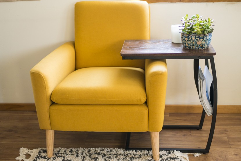 end table - tuck this end table under most any couch or armchair.