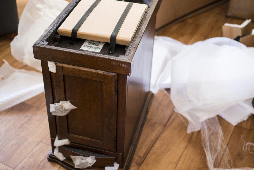 end table - the ashley laflorn comes completely assembled.