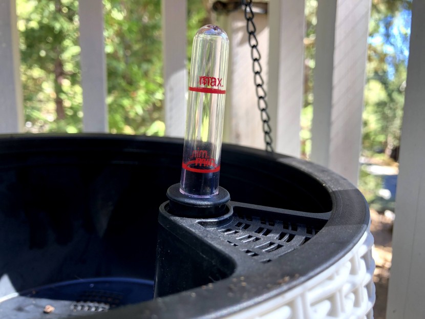 flower pot - the tabor tools basket had a more functional design than the other...