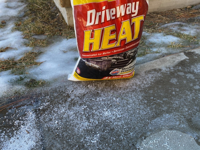 ice melt - if you need to melt ice when the temperature is as low as -25...