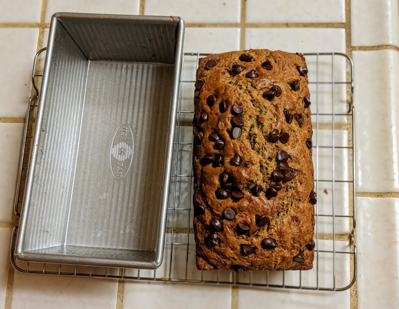 loaf pan - the usa pan knocked it out of the park with this tasty zucchini...