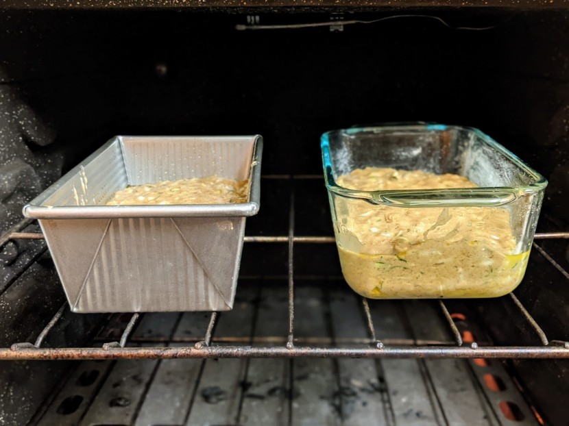 loaf pan - it&#039;s easier to remove the pyrex from the oven as opposed to the usa...