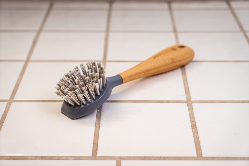 cleaning brush - a powerful scrubber with dense bristles that will attack stubborn...