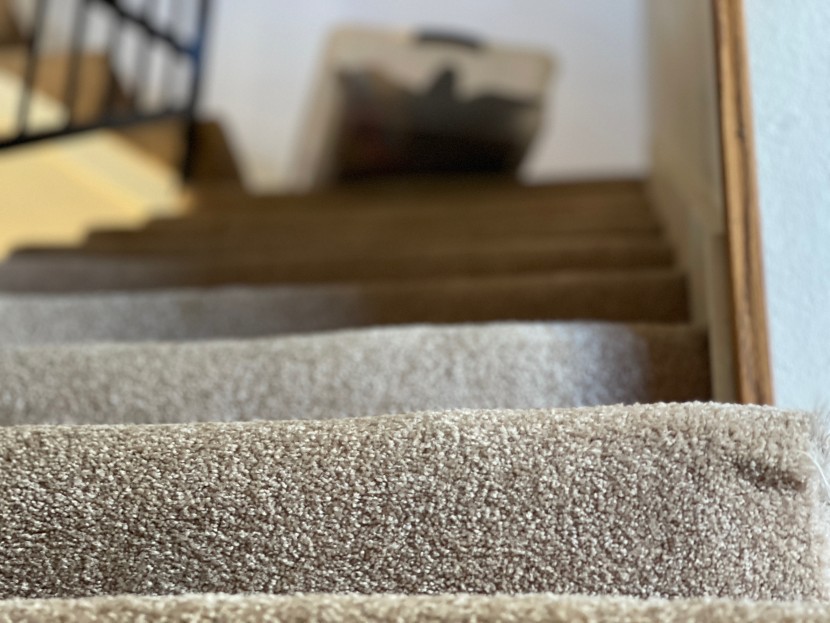 pushing bins down the stairs - for science!