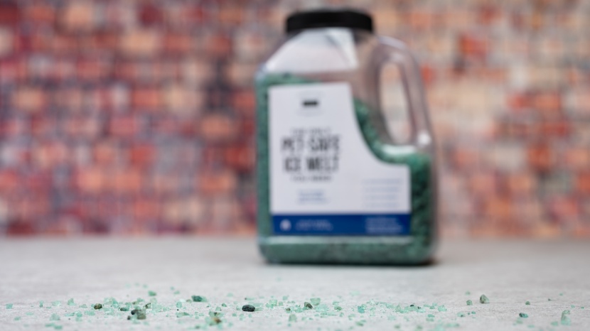 ice melt - dyed products help tremendously in the effort to limit...