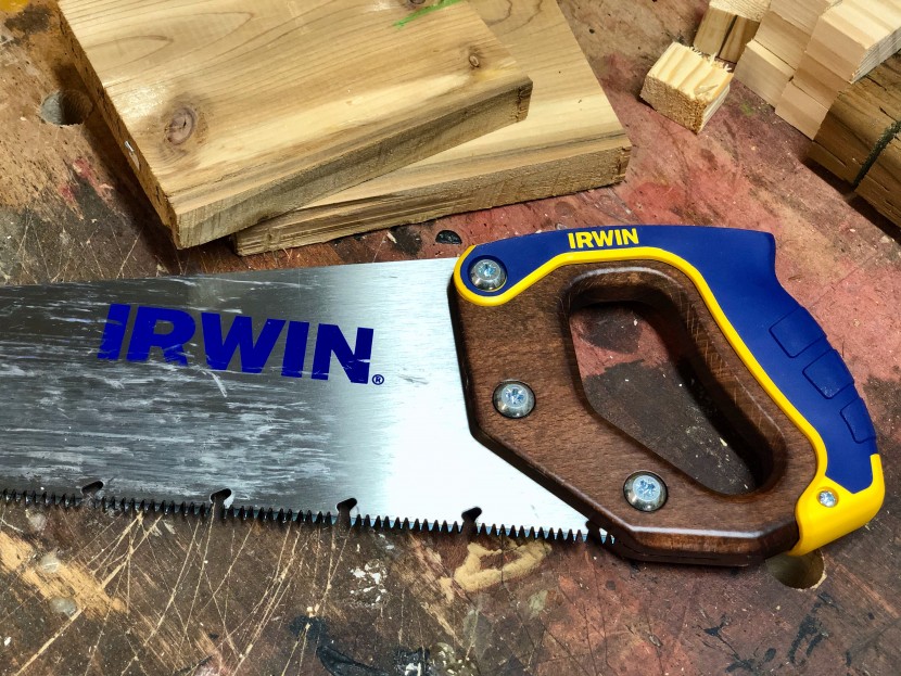 handsaw - the comfortable and weighted handle of the irwin protouch adds to...