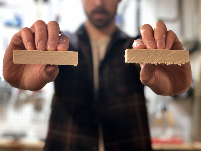 handsaw - comparison of blowout between gyokucho (left) and craftsman (right)...