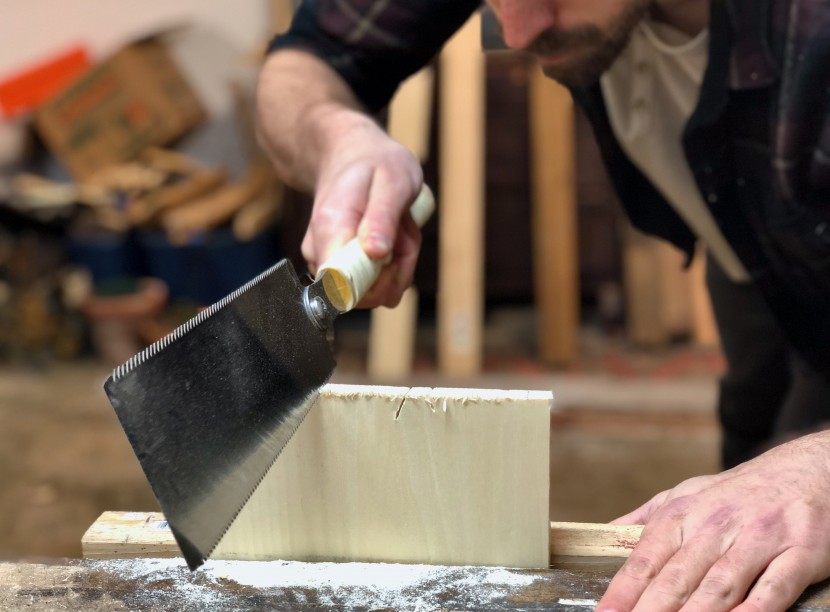 cutting dovetails proved to be a differentiating task for these...