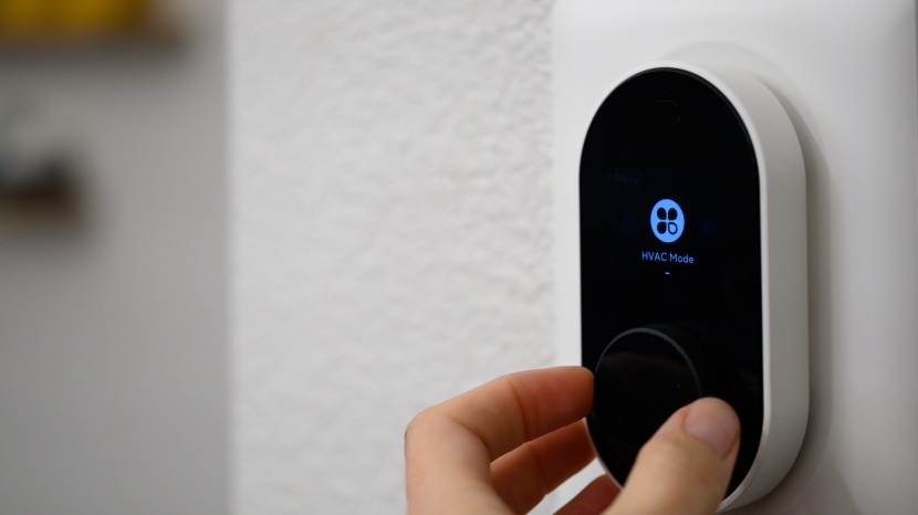 wyze thermostat - we found this thermostat to be quite easy to operate.