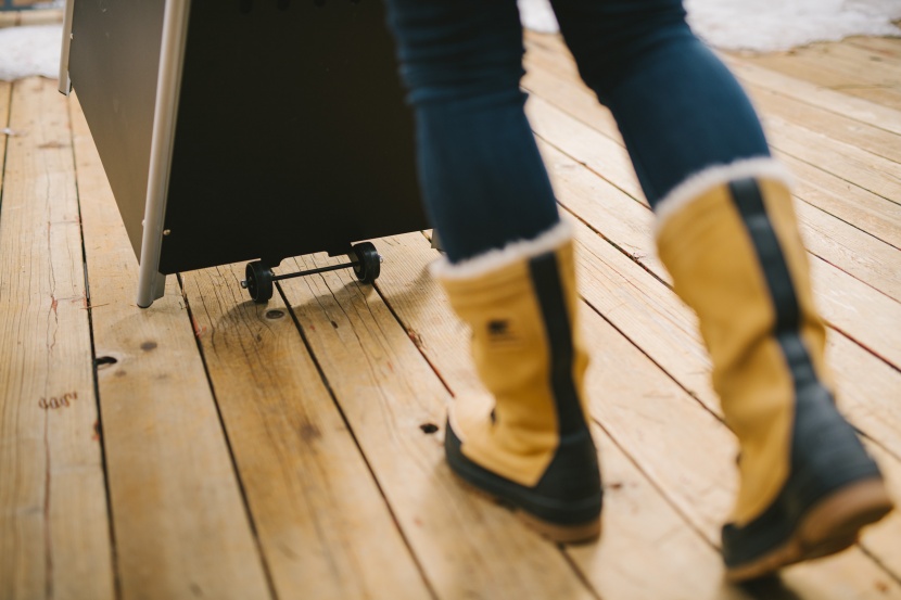 wheels turned out to be a must-have for moving around the larger...